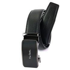 Pánsky kožený opasok Pierre Cardin 2651 HY09 čierny