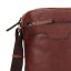 Pánská kožená taška přes rameno LN-220654 Brown