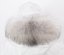 Kožešinový lem na kapuci - límec mývalovec M B7 béžový melír (70 cm)