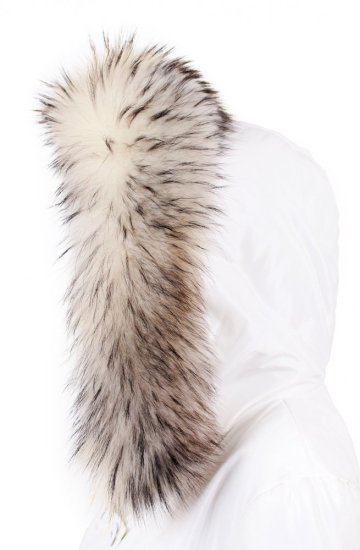 Kožešinový lem na kapuci - límec mývalovec M 155/35 (60 cm) 2