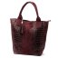 Dámská kožená kabelka Viola bordo