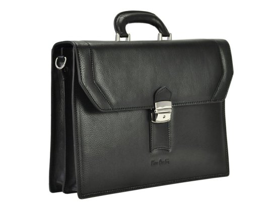 Kožená aktovka Pierre Cardin 21205 RM02 černá 5