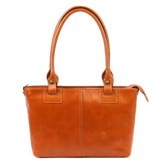 Dámská kožená kabelka Angelika camel