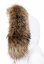Kožušinový lem na kapucni - golier medvedíkovec  snowtop M 35/45 (75 cm) 2