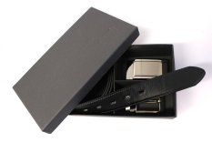 Pánský dárkový set opasku černý 2