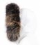 Kožešinový lem na kapuci - límec mývalovec snowtop M 35/35 (55 cm) 2