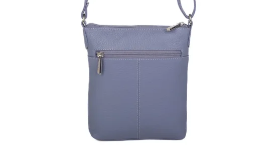 Dámská kožená taška přes rameno SG-27001 lavender