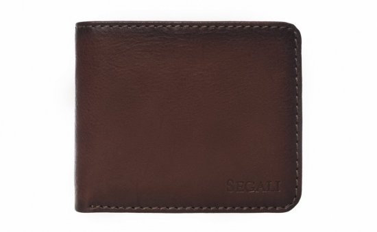 Pánska kožená peňaženka W-281110 hnedá