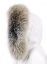 Kožešinový lem na kapuci - límec mývalovec arctic snowtop M 31/36 (74 cm) 1