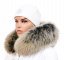 Fur trim on the hood - raccoon collar arctic snowtop M 31/8 (70 cm)