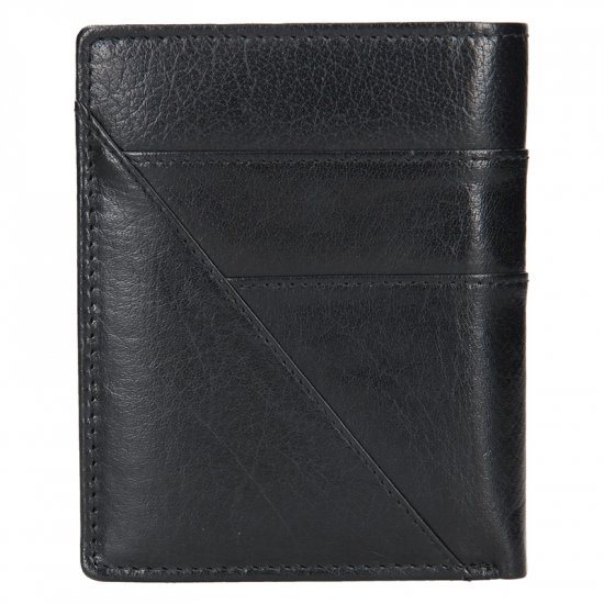 Pánska kožená peňaženka 29176 čierna 1