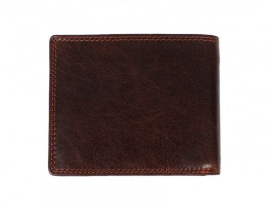 Pánská kožená peněženka B-2104 hnědá 1