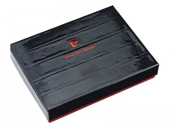 Pánské kožené pouzdro na karty Pierre Cardin 2YS520.10 PC02 černá (malá)