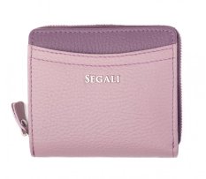 Dámska kožená peňaženka SG-27544B Orchid / Rose 