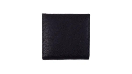 Dámská kožená peněženka 261337 černá - zadní pohled Dámská kožená peněženka 261337 černá - zadní pohled