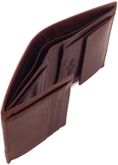 Pánská kožená peněženka 2947 hnědá 4