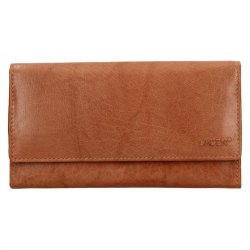 Dámská kožená peněženka V 240 koňak