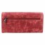 Dámska kožená peňaženka LG-22164 ružová - zadný pohľad