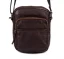 Pánská kožená taška přes rameno 229413 hnědá