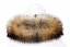 Fur trim on the hood - collared raccoon M 42/31 (60 cm) 1