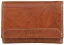 Dámská kožená peněženka SG-27023 Z koňak - přední pohled