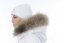 Kožušinový lem na kapucňu - golier medvedíkovec M 180/1 (49 cm)