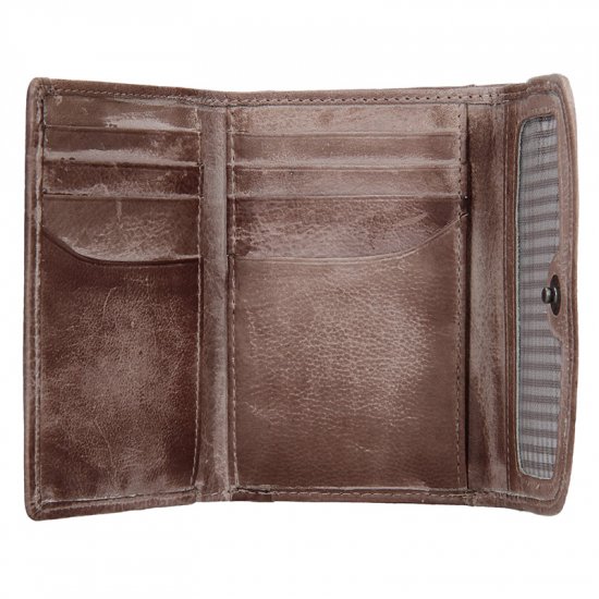 Dámská kožená peněženka LG-22522/D taupe