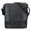Pánská kožená taška přes rameno 25696 černá
