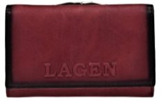 Dámska kožená peňaženka V-TPD236 červená