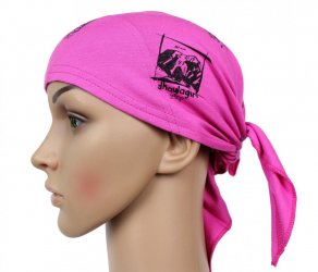 Outdoorový šátek - HORY - růžový