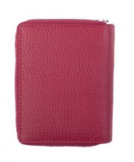 Dámská kožená peněženka SG-27618 růžová 1
