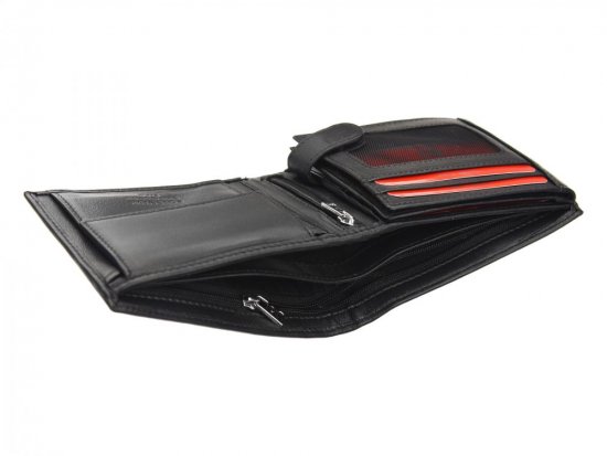 Pánská kožená peněženka Pierre Cardin TILAK37 2325 RFID černá + červená