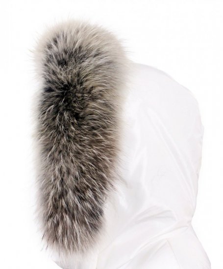 Kožušinový lem na kapucňu - golier medvedíkovec arctic snowtop M 31/28 (75 cm) 2