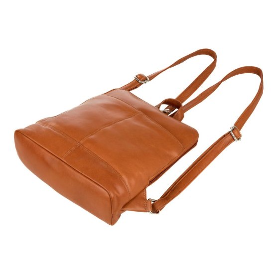 Kožený batoh El Forrest Colin hnědý - spodní část