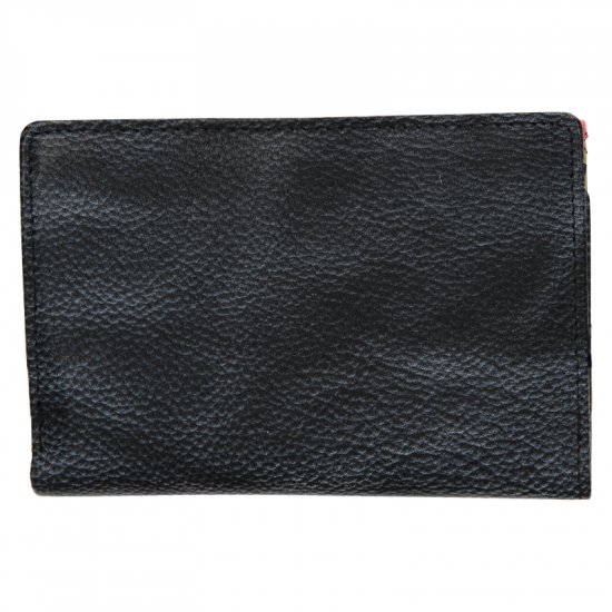 Dámská kožená peněženka 2864-77/R charcoal/multi - pohled ze zadu