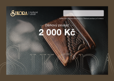 Elektronický dárkový poukaz 2000 Kč