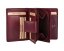 Dámská kožená peněženka EXCLUSIVE 22077/T vínová