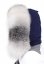 Kožušinový lem na kapucňu - golier líška bluefrost white LB 21/9 (77 cm)