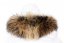 Fur trim on the hood - raccoon collar snowtop M 35/44 (71 cm) 2