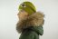 Kožušinový lem na kapucňu - golier medvedíkovec 44 ( 75 cm)