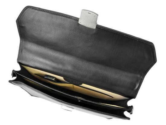 Kožená aktovka Pierre Cardin 21205 RM02 černá 4