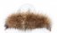 Kožešinový lem na kapuci - límec mývalovec snowtop M 35/34 (66 cm)