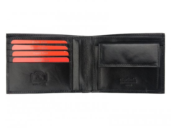 Pánska kožená peňaženka Pierre Cardin 2YS507.1 8805 RFID čierna 2