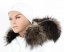 Exkluzivní kožušinový lem na kapucňu - golier medvedíkovec M 35/19 (70 cm)