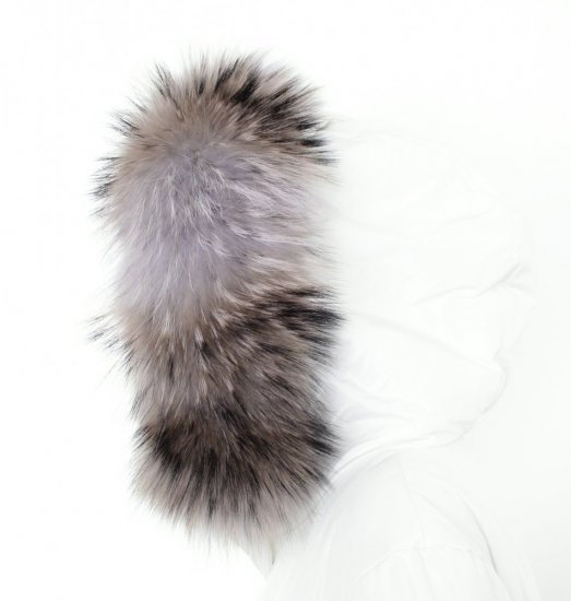 Kožušinový lem na kapucňu - golier medvedíkovec M 154/13 (65 cm)