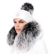 Kožešinový lem na kapuci - límec mývalovec M 36/21 (61 cm) 1 Kožešinový lem na kapuci - límec mývalovec M 36/21 (61 cm) 1