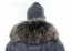 Kožušinový lem na kapucňu - golier medvedíkovec M 171 snoutop UNI (56 cm)