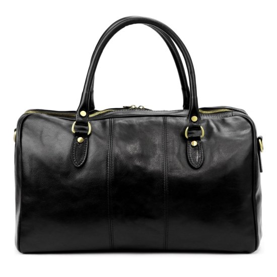 Kožená cestovní taška Gabriel černá 2