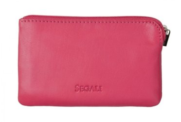 Kožená klíčenka SG-27289 růžová