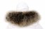 Fur trim on the hood - raccoon collar arctic snowtop M 31/7 (70 cm) 2